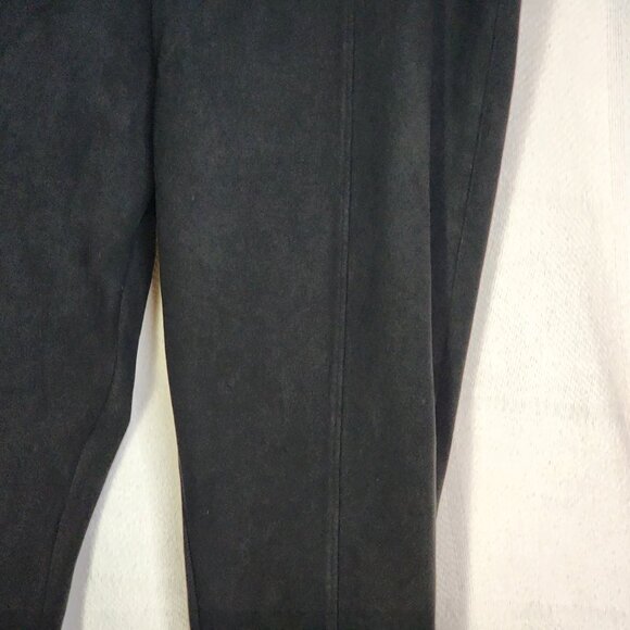 Simply Vera Vera Wang Black Poly Span Velvet Soft Stretch Dress Legging Size XL - Picture 6 of 16